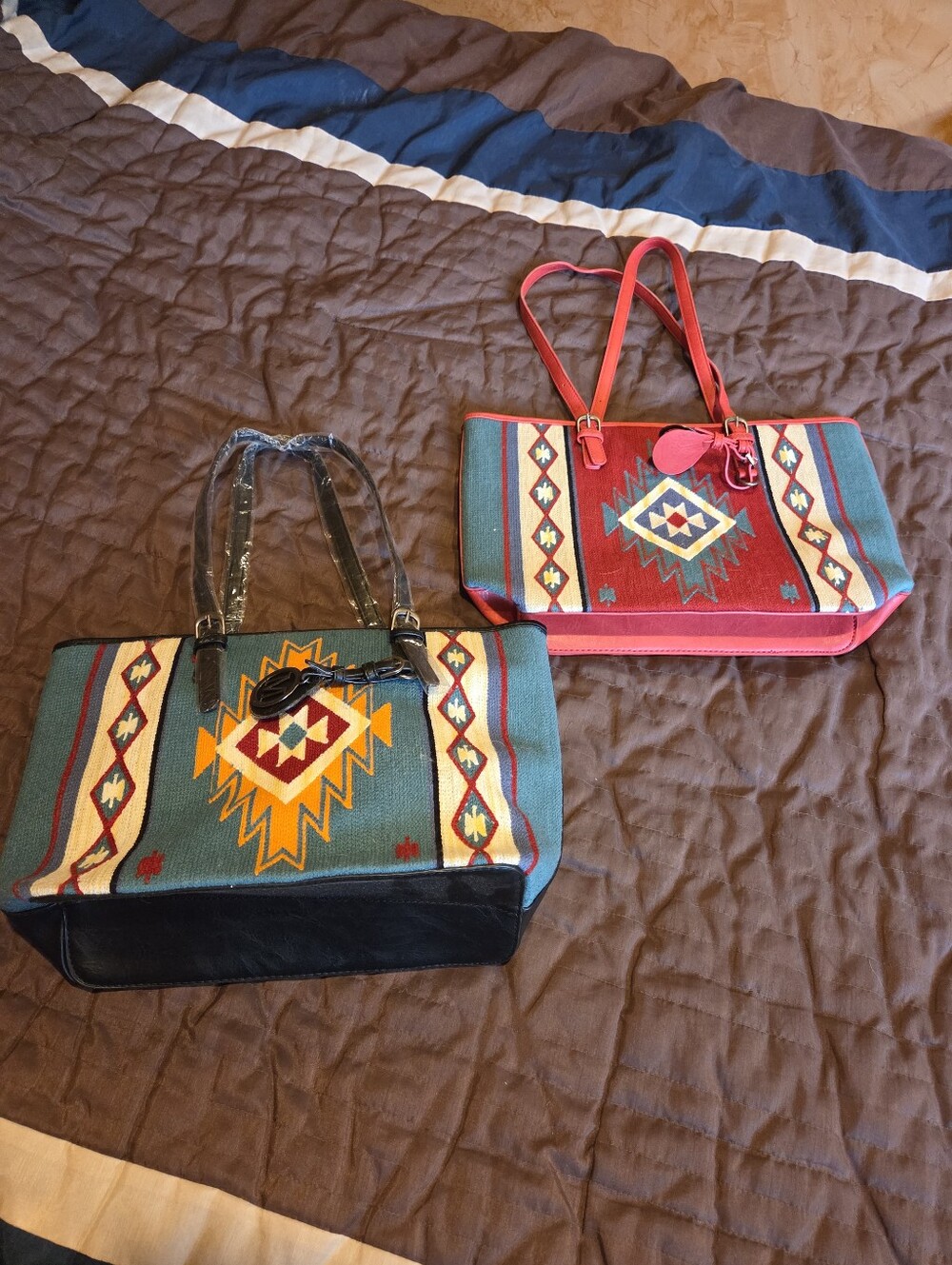 Pair of Montana West Concealed Carry Aztec Bags